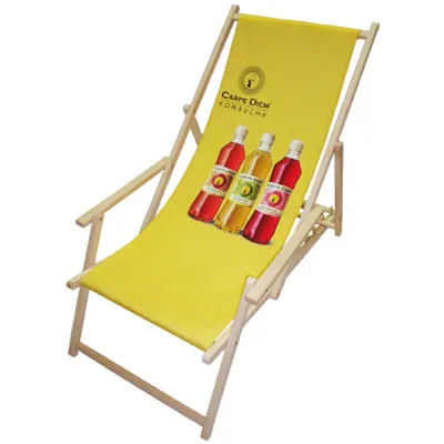 Transat Bois Comfort L avec Accoudoirs - Personnalisable