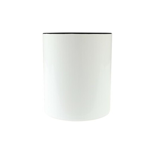 Mug Céramique Noir 350 ml Personnalisable | Sublimation & Sérigraphie