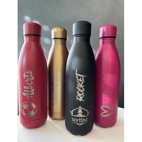 Gourde Inox 790ml Personnalisée - Finition Mate Élégante