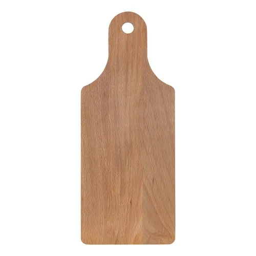 Planche de présentation en hêtre avec poignée personnalisable 28x11 cm