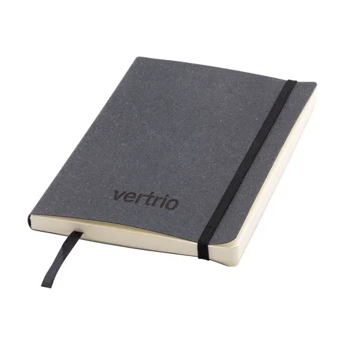 Monti Recycled Leather Notebook A5 carnet de notes