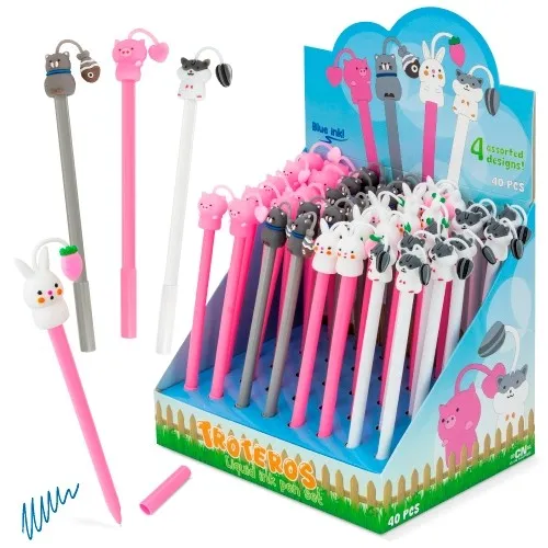 STYLO ANTI STRESS GIRATOIRE AVEC TOUCH "ENEKO"