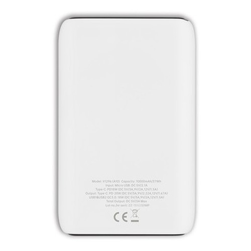 Power Bank 10000 mAh Personnalisable - Chargeur 3 Appareils Simultanés