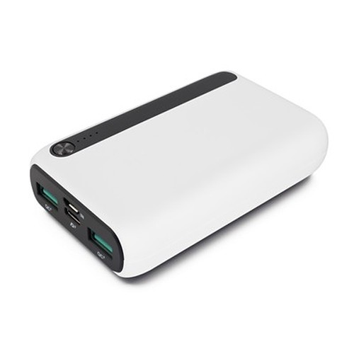 Power Bank 10000 mAh Personnalisable - Chargeur 3 Appareils Simultanés