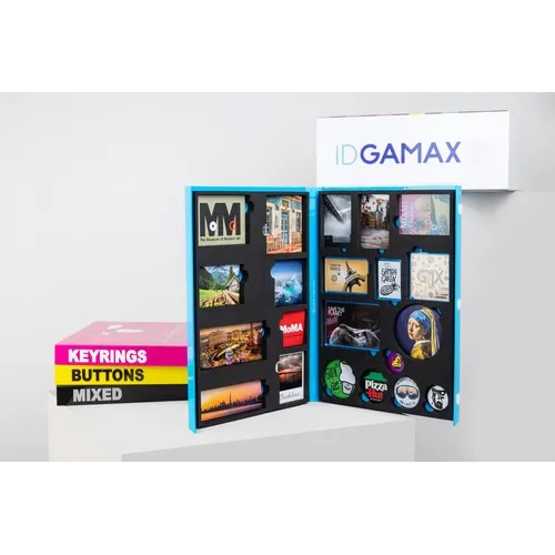 Présentoir Échantillons Publicitaires 4 Classeurs - Outil de Vente B2B