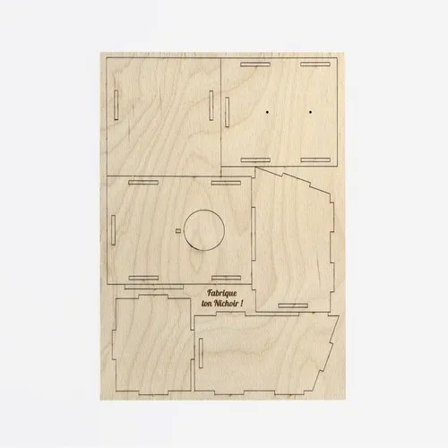 Nichoir en Bois à Monter Personnalisable - Fabrication Française