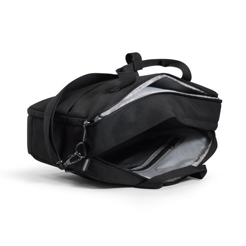 Besace RPET 400g Darkline - Sac professionnel éco-responsable