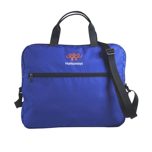 Besace RPET 400g Darkline - Sac professionnel éco-responsable