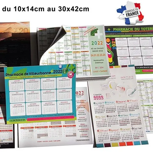 Magnet Publicitaire Rond Ø40mm - Impression Quadri - Made in France