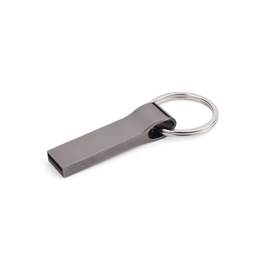 Clé USB Métallique 16 GB avec Mousqueton - Personnalisable