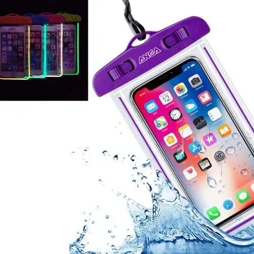 Pochette Téléphone Étanche Personnalisable avec Bandes Fluorescentes