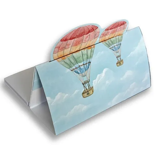 Bloc-notes repositionnable avec couverture personnalisée découpée