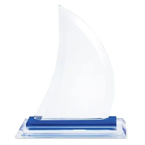 TROPHÉE EN VERRE OVALE "ORION"