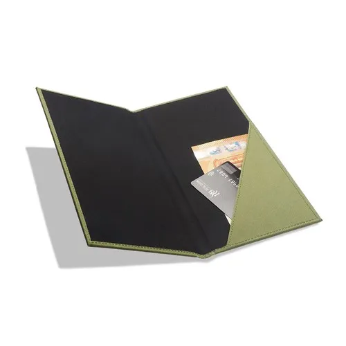 Étui à facture en simili cuir personnalisable par sérigraphie