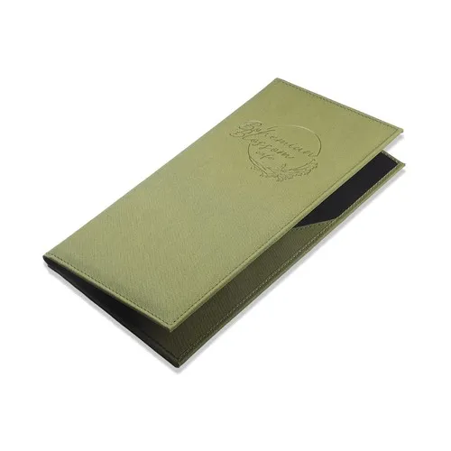 Étui à facture en simili cuir personnalisable par sérigraphie