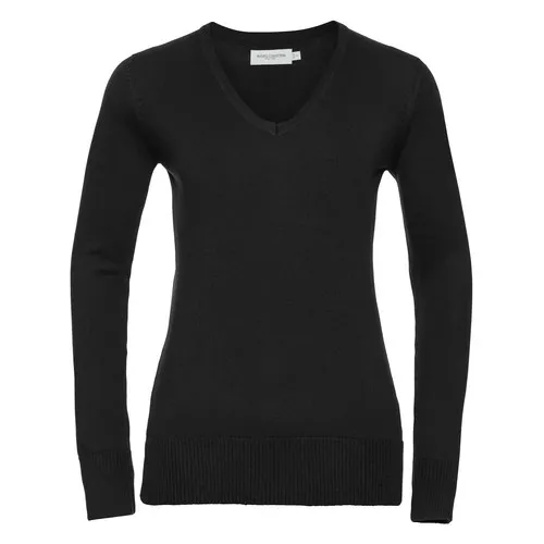 Pullover femme col V