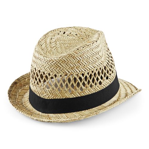 Chapeau de Plage en Paille Naturelle Personnalisable