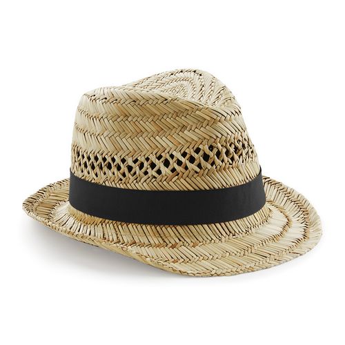 Chapeau de Plage en Paille Naturelle Personnalisable