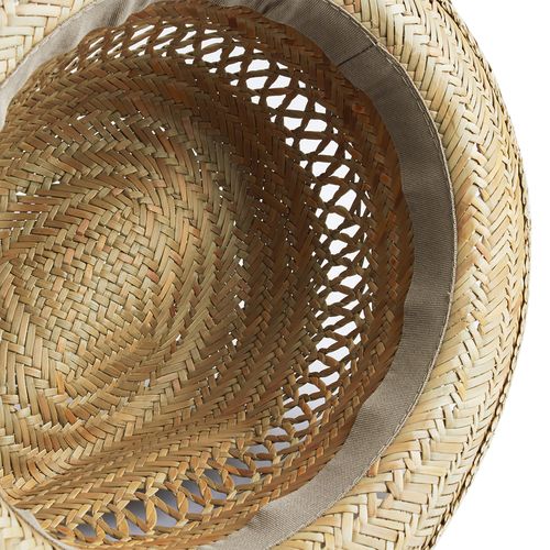 Chapeau de Plage en Paille Naturelle Personnalisable