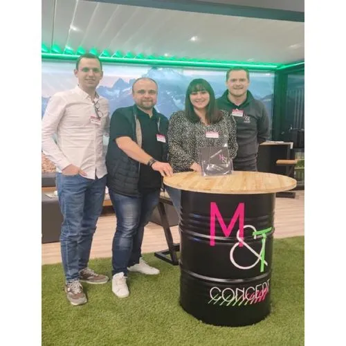 Plateau Dessus de Bidon Bois Massif avec Gravure Laser Personnalisée