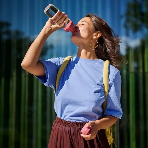 Gourde Vita 500 mL personnalisable - Tritan transparent sans BPA