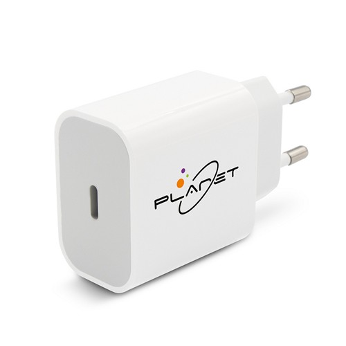 Chargeur Mural USB-C 20W Personnalisable | Cadeau d'Entreprise