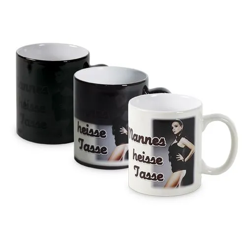 Mug Magique Mat Personnalisable - Effet Thermosensible Surprise
