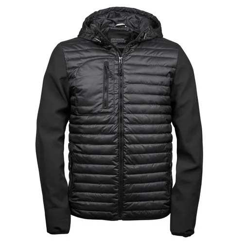 Hooded Crossover Jacket