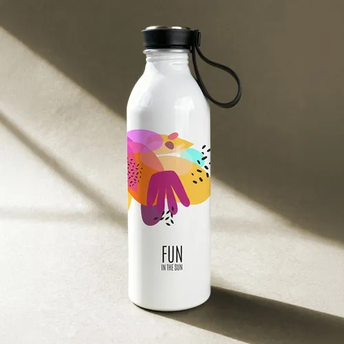 Bouteille Isotherme 500ml Sublimation - Acier Inoxydable Recyclé