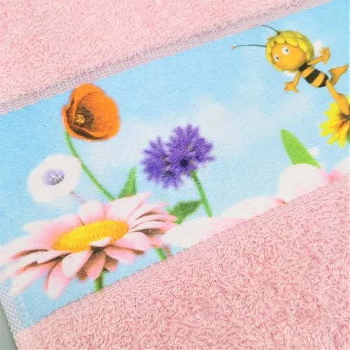 Serviette de bain personnalisée avec liteau sublimé quadrichromie