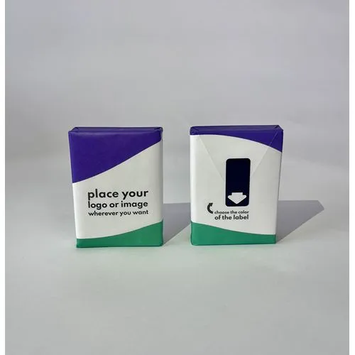 Paquets de mouchoirs personnalisables FSC - Sans plastique