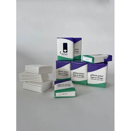 Paquets de mouchoirs personnalisables FSC - Sans plastique
