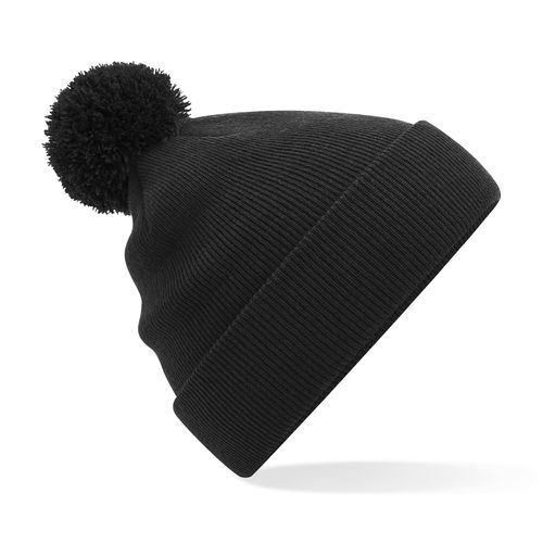 Bonnet à Pompon Personnalisable avec Revers - Doublé Acrylique