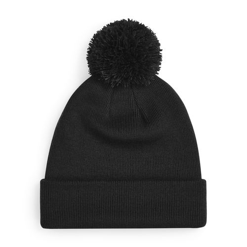 Bonnet à Pompon Personnalisable avec Revers - Doublé Acrylique