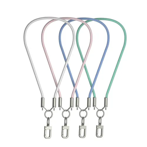 Câble de chargement pour téléphone avec cordon en silicone CM-5138 Bleu