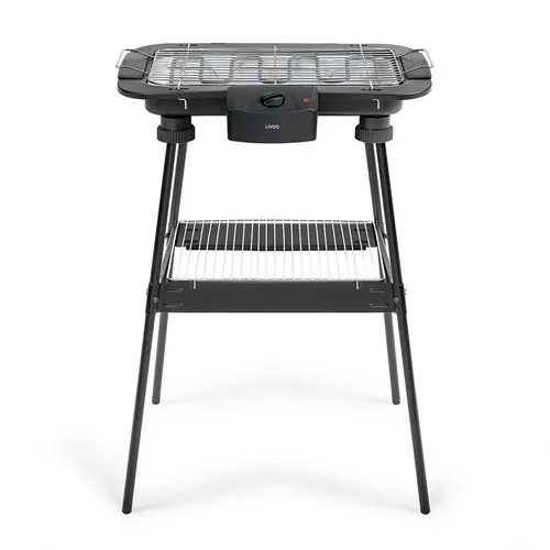 Barbecue Électrique 2 en 1 Sur Pieds Personnalisable - 2200W