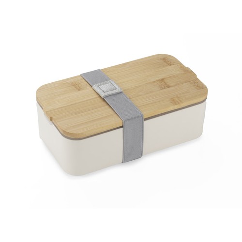 Boîte Repas Inox & Bambou 470ml - Personnalisable