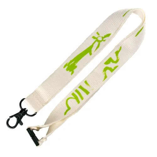 Lanyard personnalisé par sérigraphie - Tour de cou publicitaire
