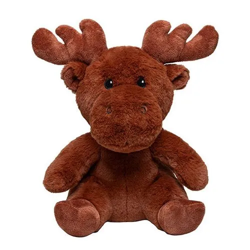 Peluche Élan Écologique Personnalisable en Polyester Recyclé