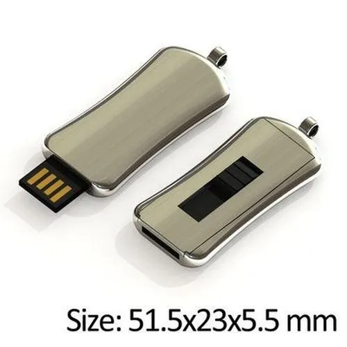 Clé USB acier mini