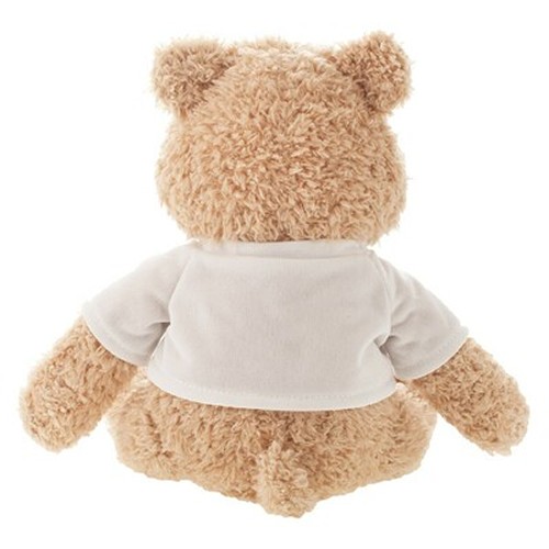 Ours en Peluche Personnalisable avec T-shirt Sérigraphié - 20 cm