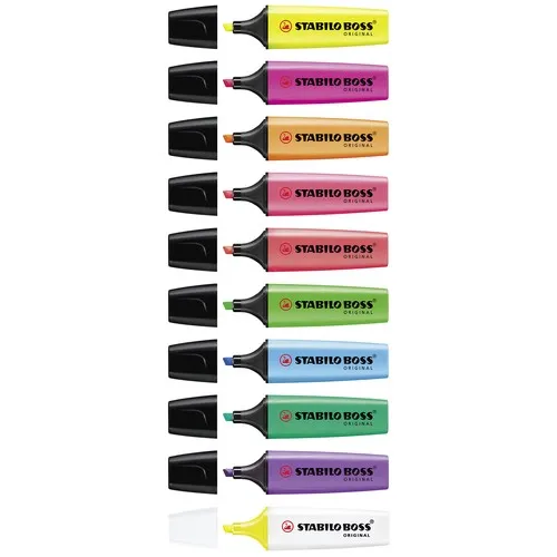 Surligneur rechargeable personnalisable - Marquage sérigraphie