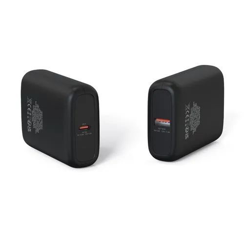 BATTERIE DE SECOURS ULTRA SLIM RETRO-ÉCLAIRÉE 10 000 MAH NOIR