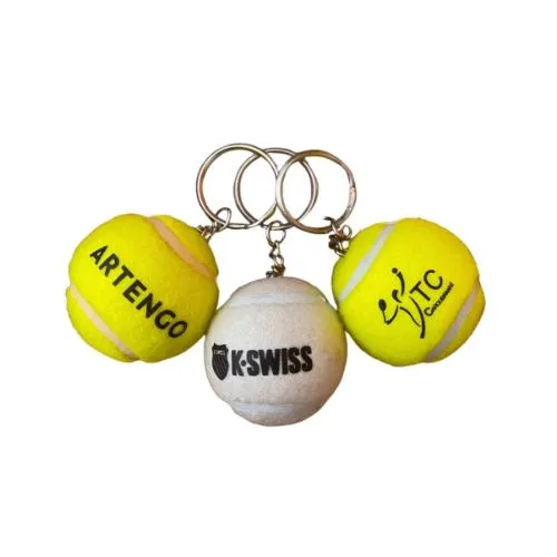 Porte-clés Balle de Tennis Personnalisé - Objet Publicitaire Sportif
