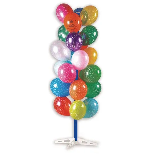 Arbre Expositeur à Ballons Bleu Personnalisable - Sérigraphie