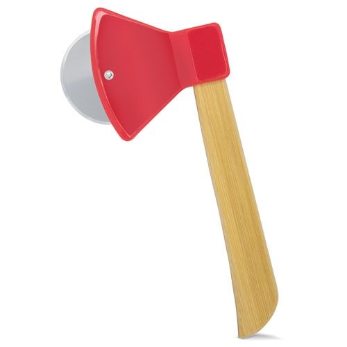 Coupe-pizza hache personnalisable avec sérigraphie