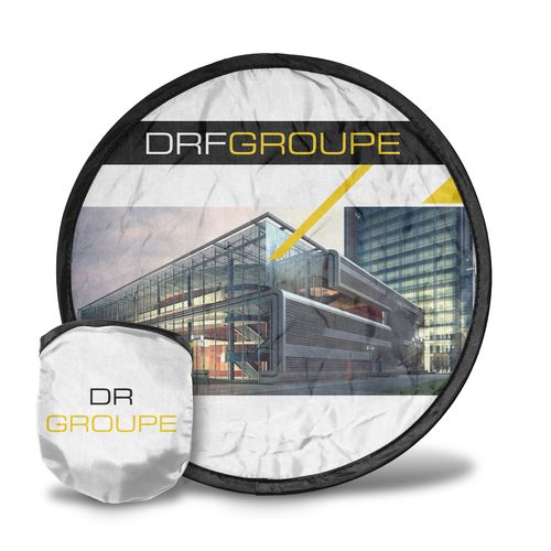 Frisbee Pliable Personnalisé Sérigraphie - Pochette Incluse