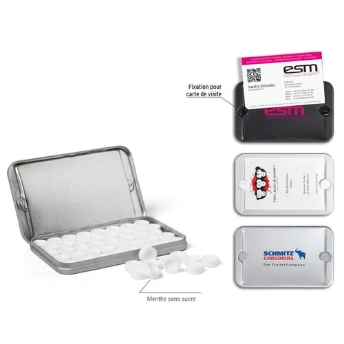 BOÎTE B2BOX plate avec couvercle à charnière