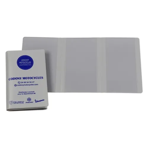 Porte-papiers de véhicule personnalisé par sérigraphie