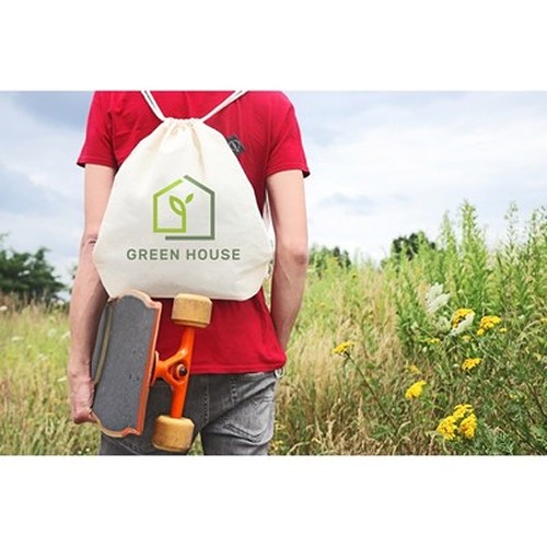 Sac à cordon en coton bio 150g/m² personnalisable par sérigraphie